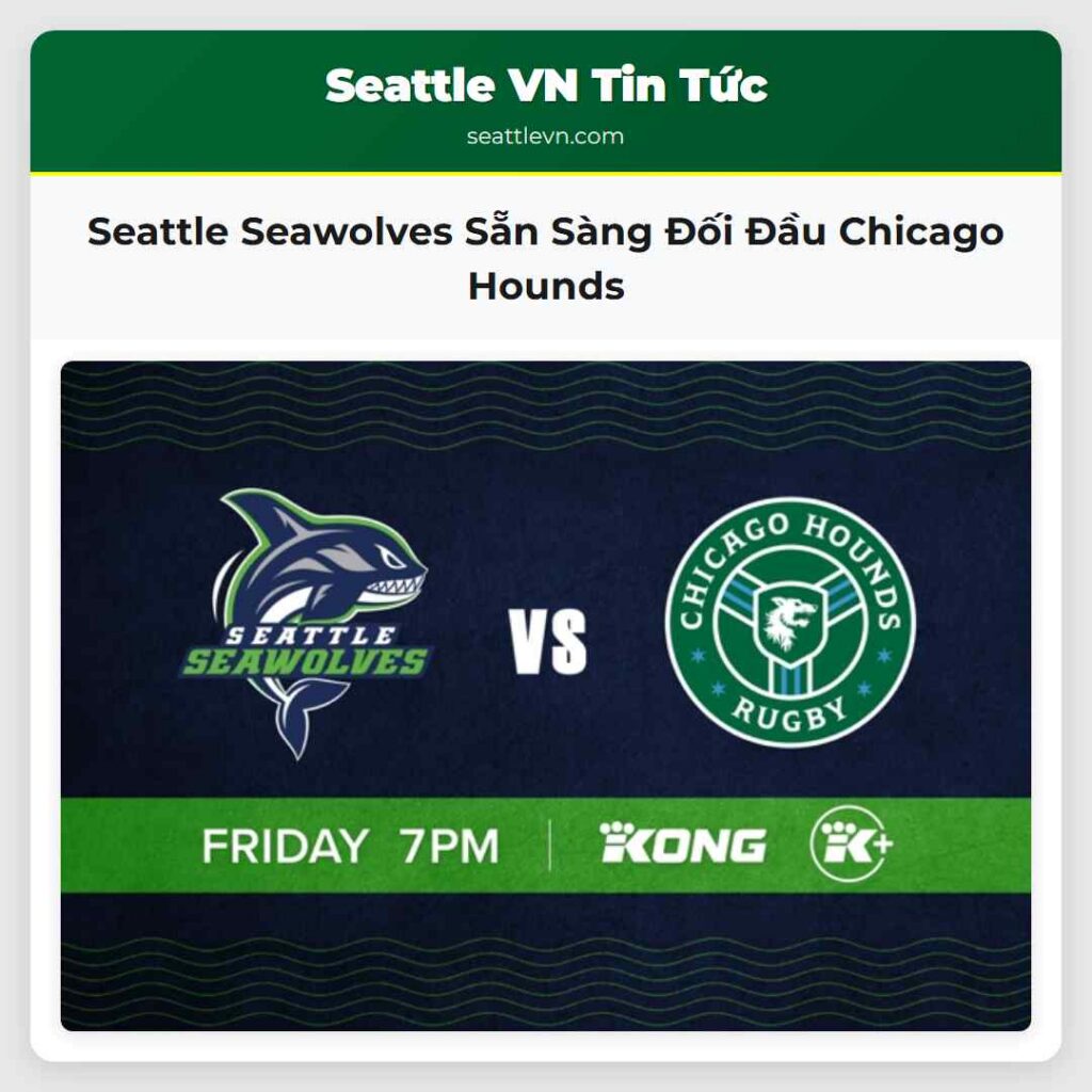 Seattle Seawolves Sẵn Sàng Đối Đầu Chicago Hounds