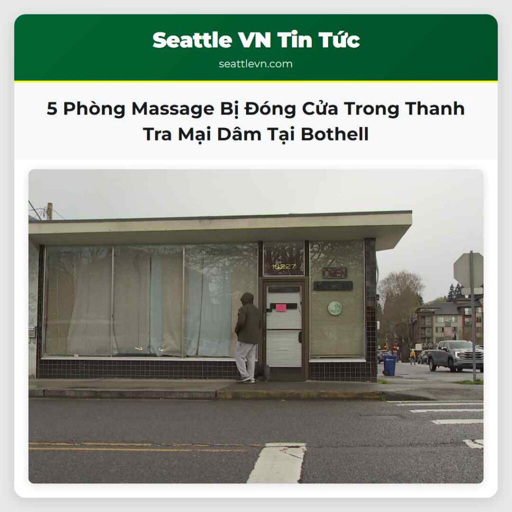 5 Phòng Massage Bị Đóng Cửa Trong Thanh Tra Mại
