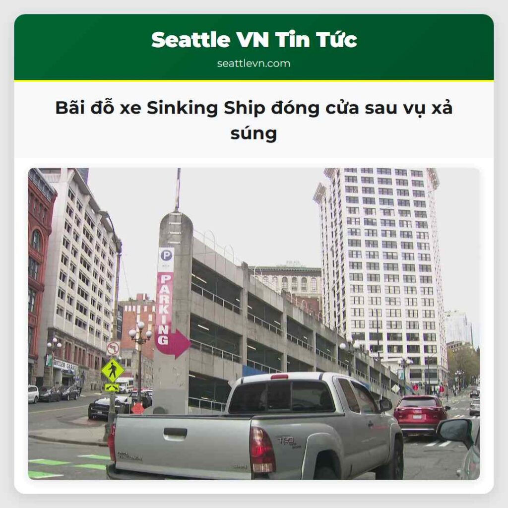 Bãi đỗ xe Sinking Ship đóng cửa sau vụ xả súng