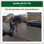 Bắt giữ nghi phạm trốn chạy tại Bellevue