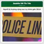 Người bị thương nặng sau vụ chém gần JBLM