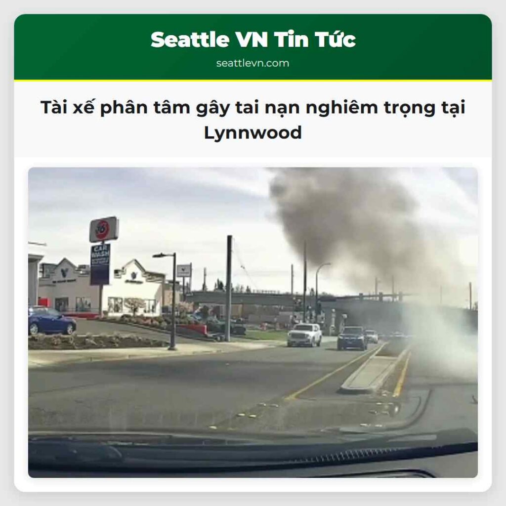 Tài xế phân tâm gây tai nạn nghiêm trọng tại