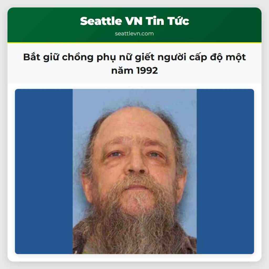 Bắt giữ chồng phụ nữ giết người cấp độ một năm