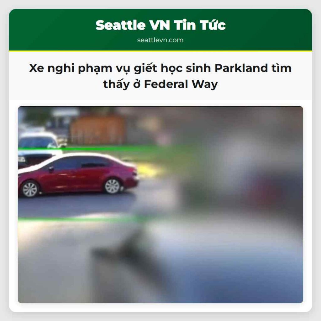 Xe nghi phạm vụ giết học sinh Parkland tìm thấy ở