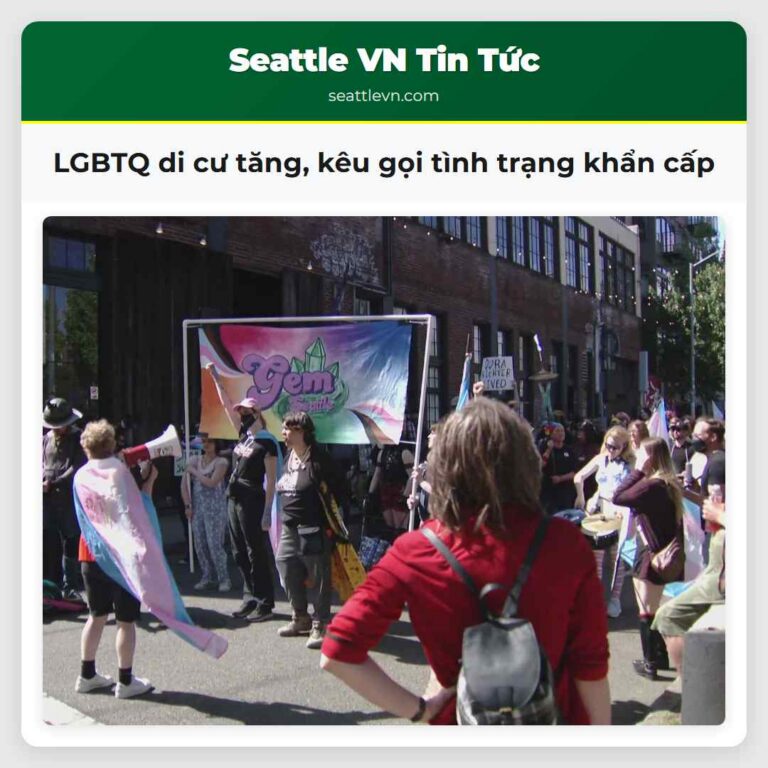LGBTQ di cư tăng kêu gọi tình trạng khẩn cấp