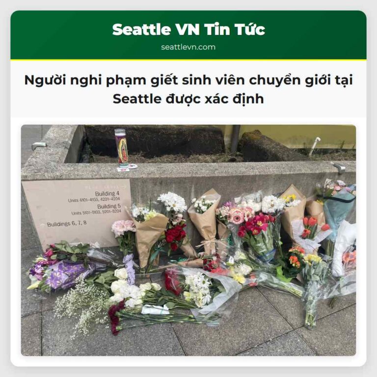 Người nghi phạm giết sinh viên chuyển giới tại Seattle được xác định