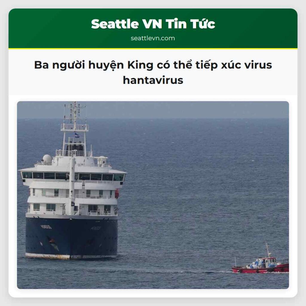 Ba người huyện King có thể tiếp xúc virus