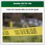 Cảnh sát Tukwila điều tra di thể người