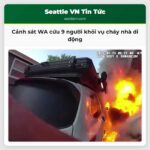 Cảnh sát WA cứu 9 người khỏi vụ cháy nhà di động