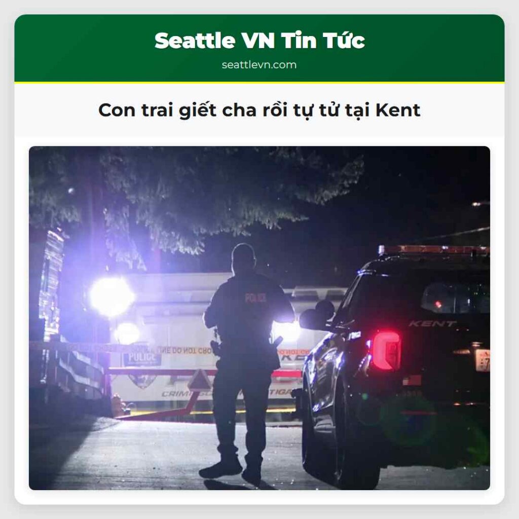 Con trai giết cha rồi tự tử tại Kent