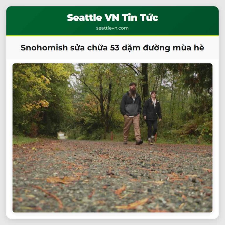 Snohomish sửa chữa 53 dặm đường mùa hè