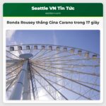 Ronda Rousey thắng Gina Carano trong 17 giây