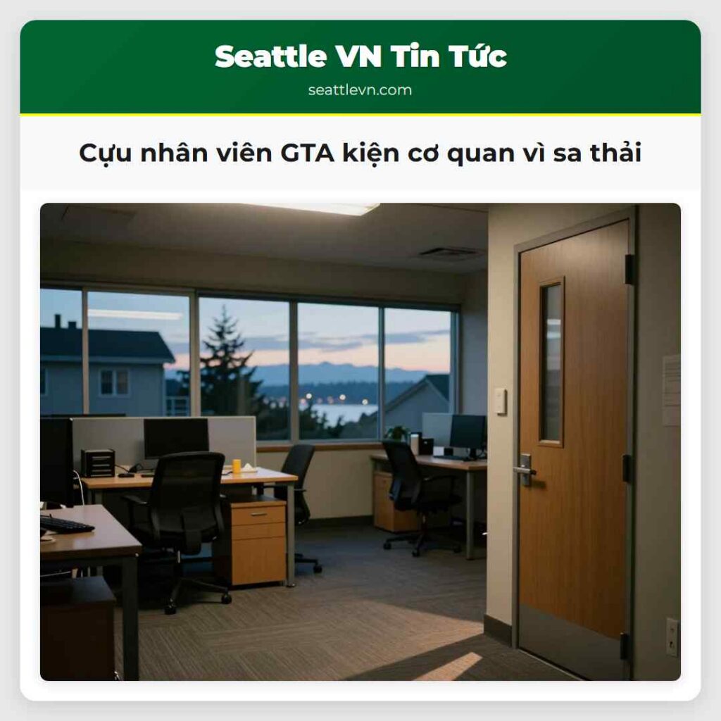 Cựu nhân viên GTA kiện cơ quan vì sa thải