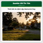 Thời tiết ổn định dịp Memorial Day