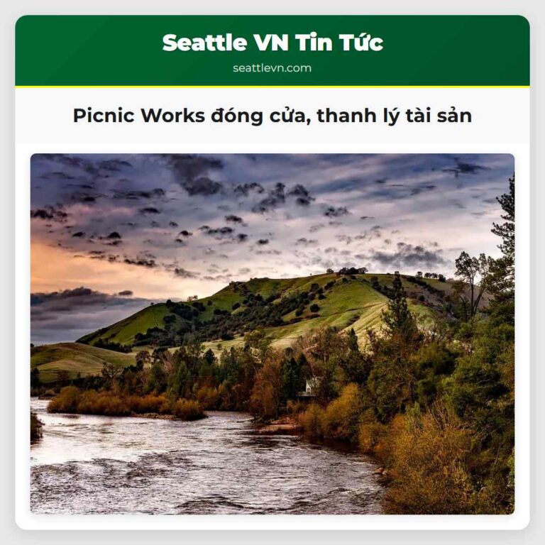 Picnic Works đóng cửa thanh lý tài sản