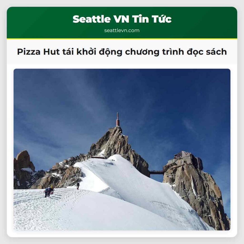 Pizza Hut tái khởi động chương trình đọc sách