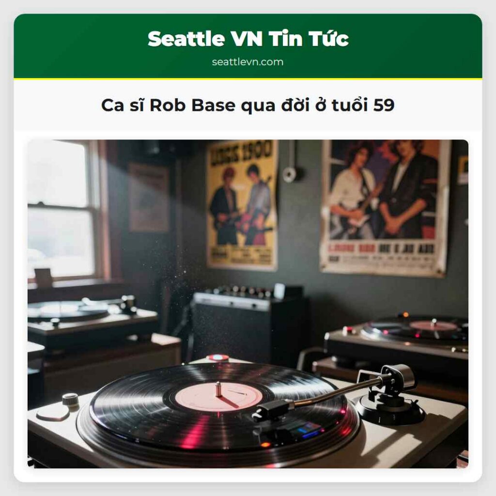 Ca sĩ Rob Base qua đời ở tuổi 59