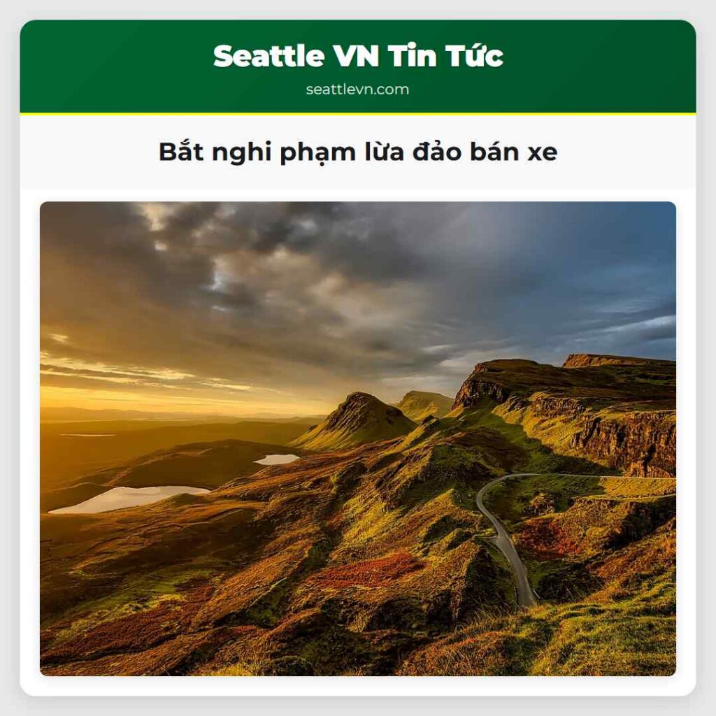 Bắt nghi phạm lừa đảo bán xe