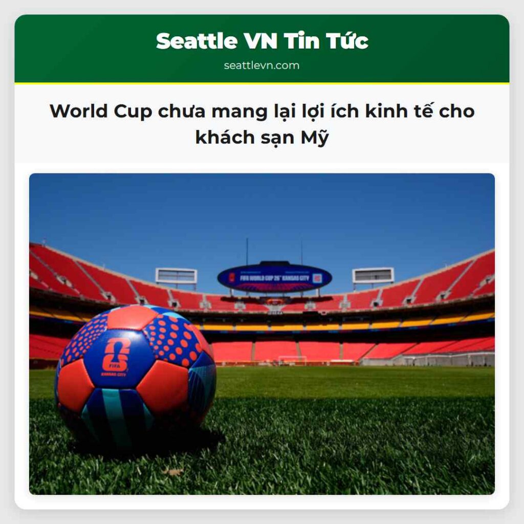 World Cup chưa mang lại lợi ích kinh tế cho khách