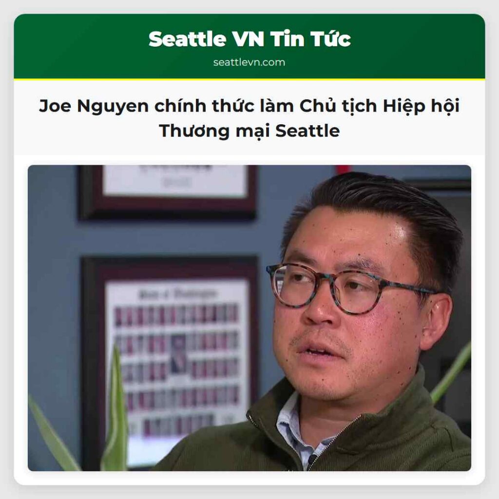 Joe Nguyen chính thức làm Chủ tịch Hiệp hội