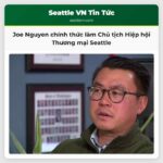 Joe Nguyen chính thức làm Chủ tịch Hiệp hội Thương mại Seattle