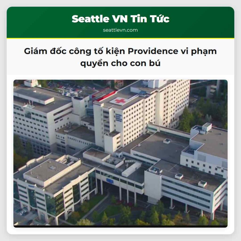 Giám đốc công tố kiện Providence vi phạm quyền