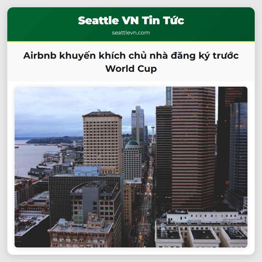 Airbnb khuyến khích chủ nhà đăng ký trước World