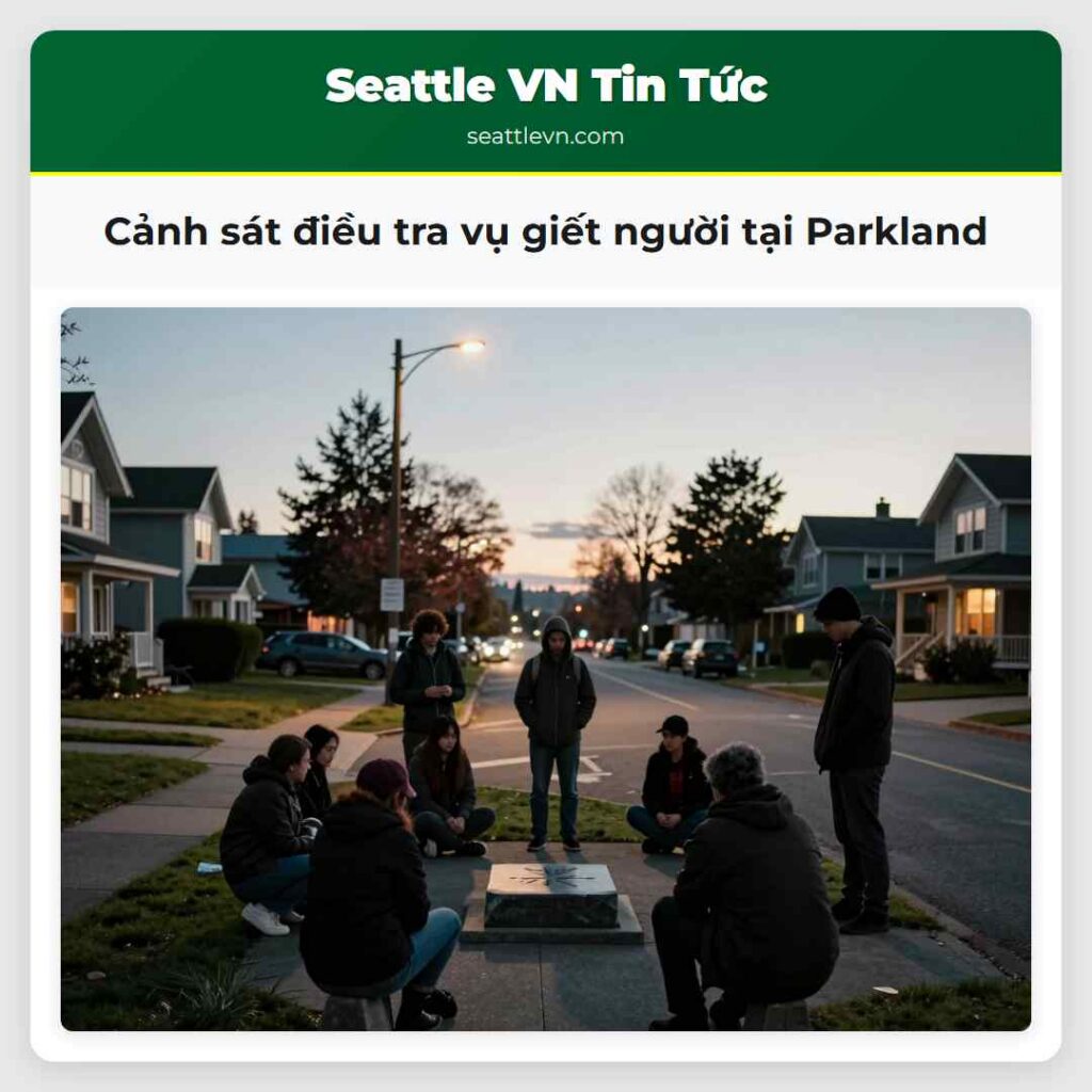 Cảnh sát điều tra vụ giết người tại Parkland