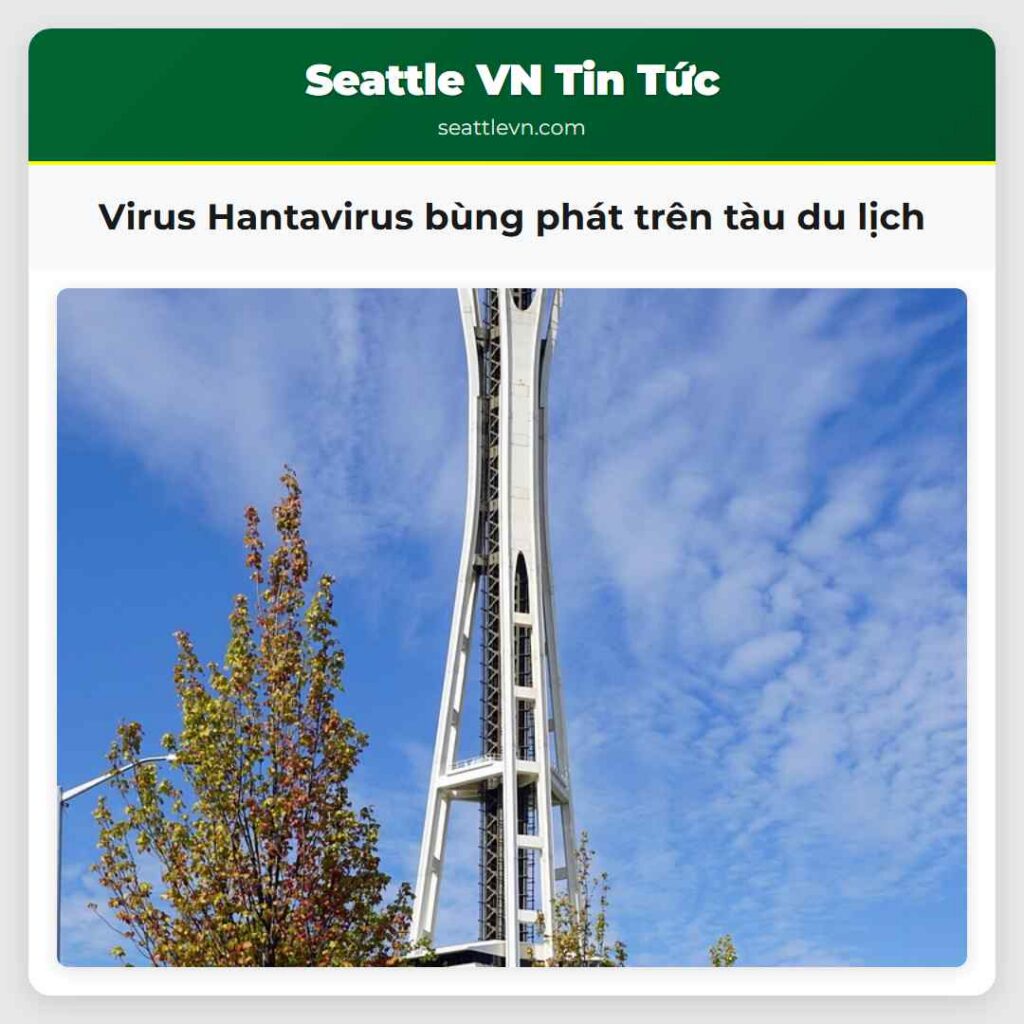 Virus Hantavirus bùng phát trên tàu du lịch