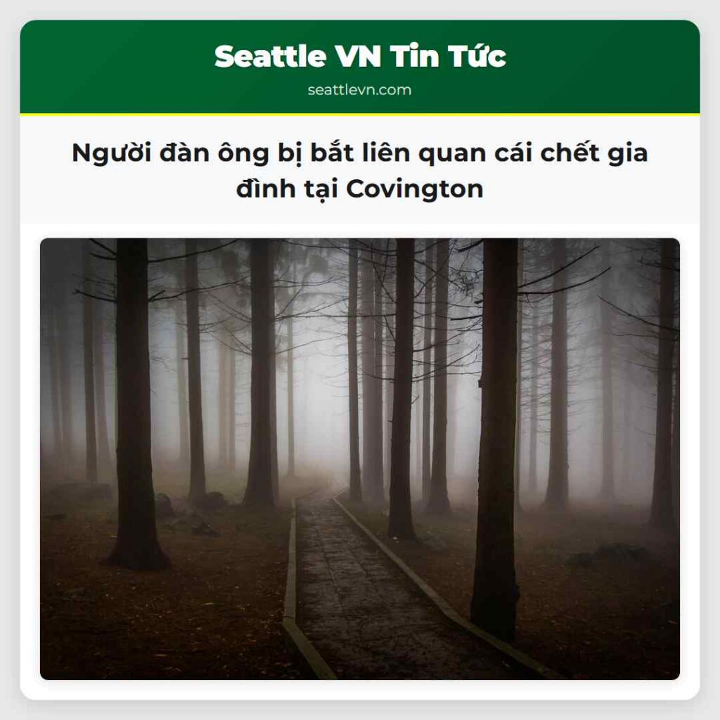 Người đàn ông bị bắt liên quan cái chết gia đình