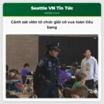 Cảnh sát viên tổ chức giải cờ vua toàn tiểu bang