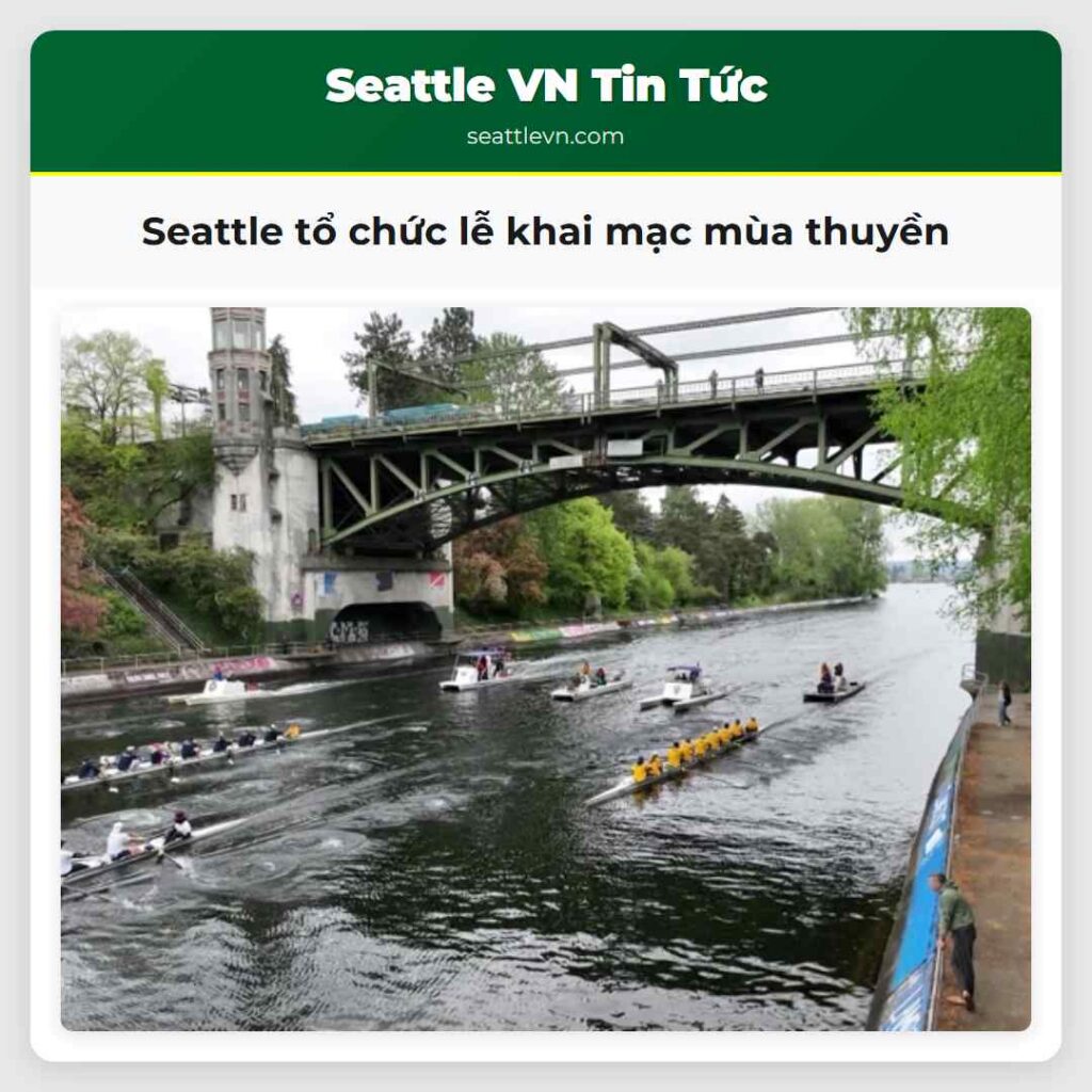 Seattle tổ chức lễ khai mạc mùa thuyền