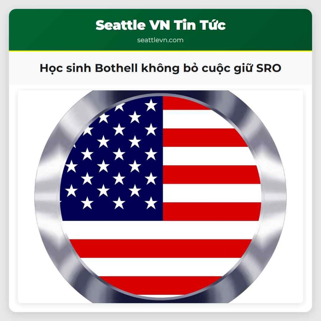 Học sinh Bothell không bỏ cuộc giữ SRO