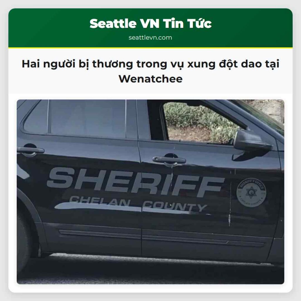 Hai người bị thương trong vụ xung đột dao tại