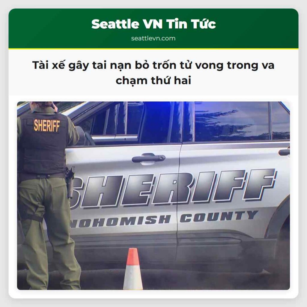 Tài xế gây tai nạn bỏ trốn tử vong trong va chạm
