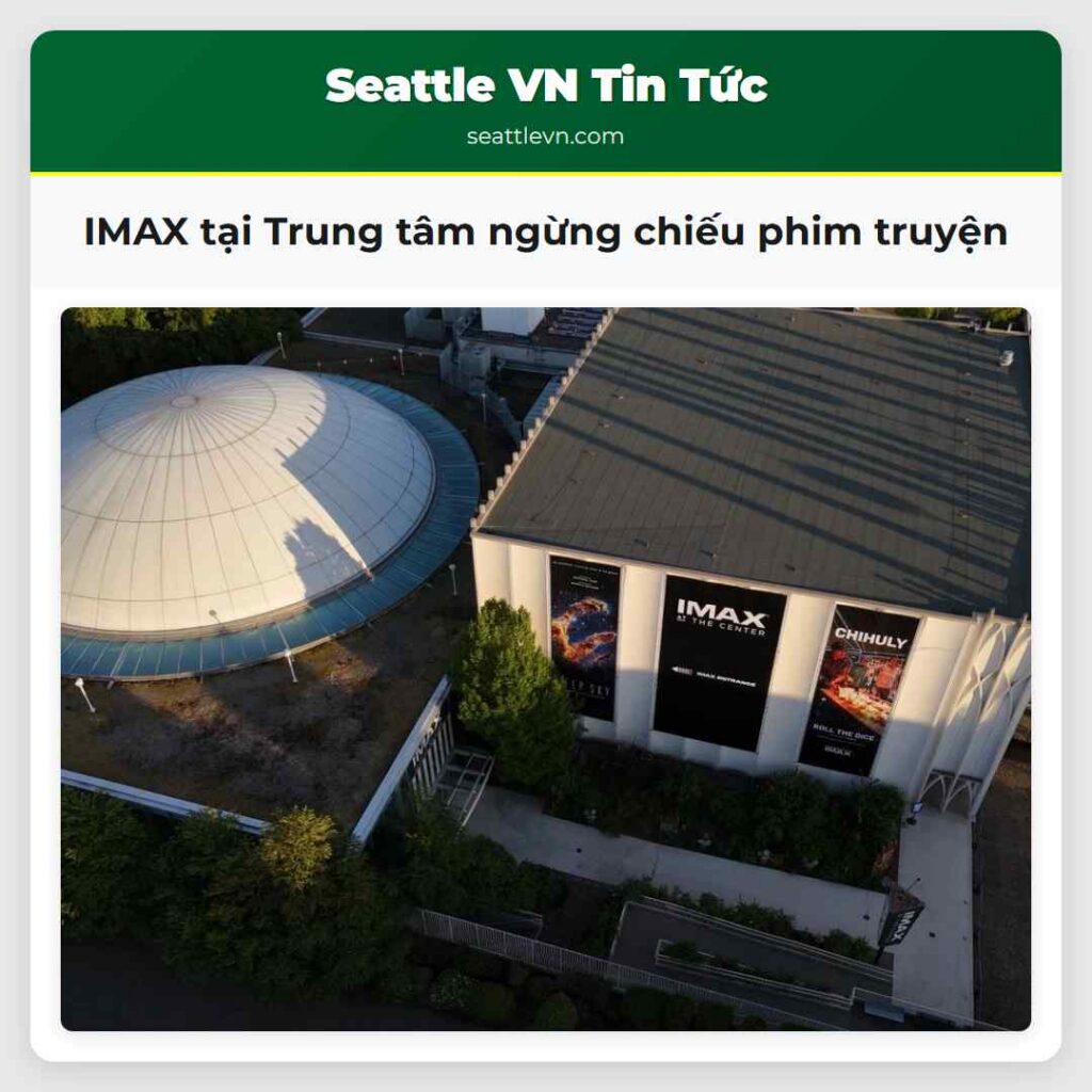 IMAX tại Trung tâm ngừng chiếu phim truyện
