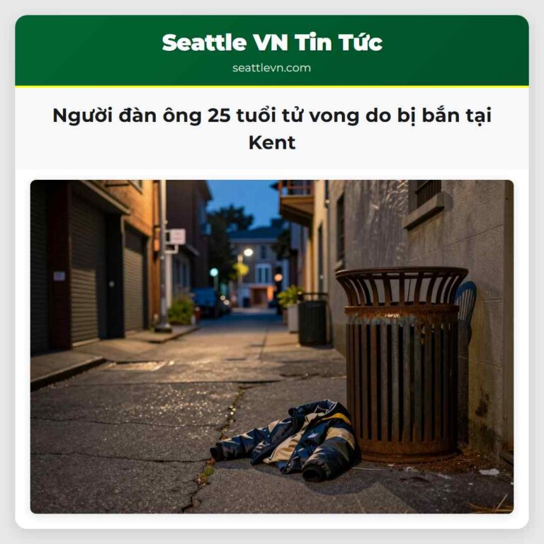 Người đàn ông 25 tuổi tử vong do bị bắn tại Kent