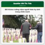 Bill Hickox tưởng niệm người thân hy sinh trong chiến tranh
