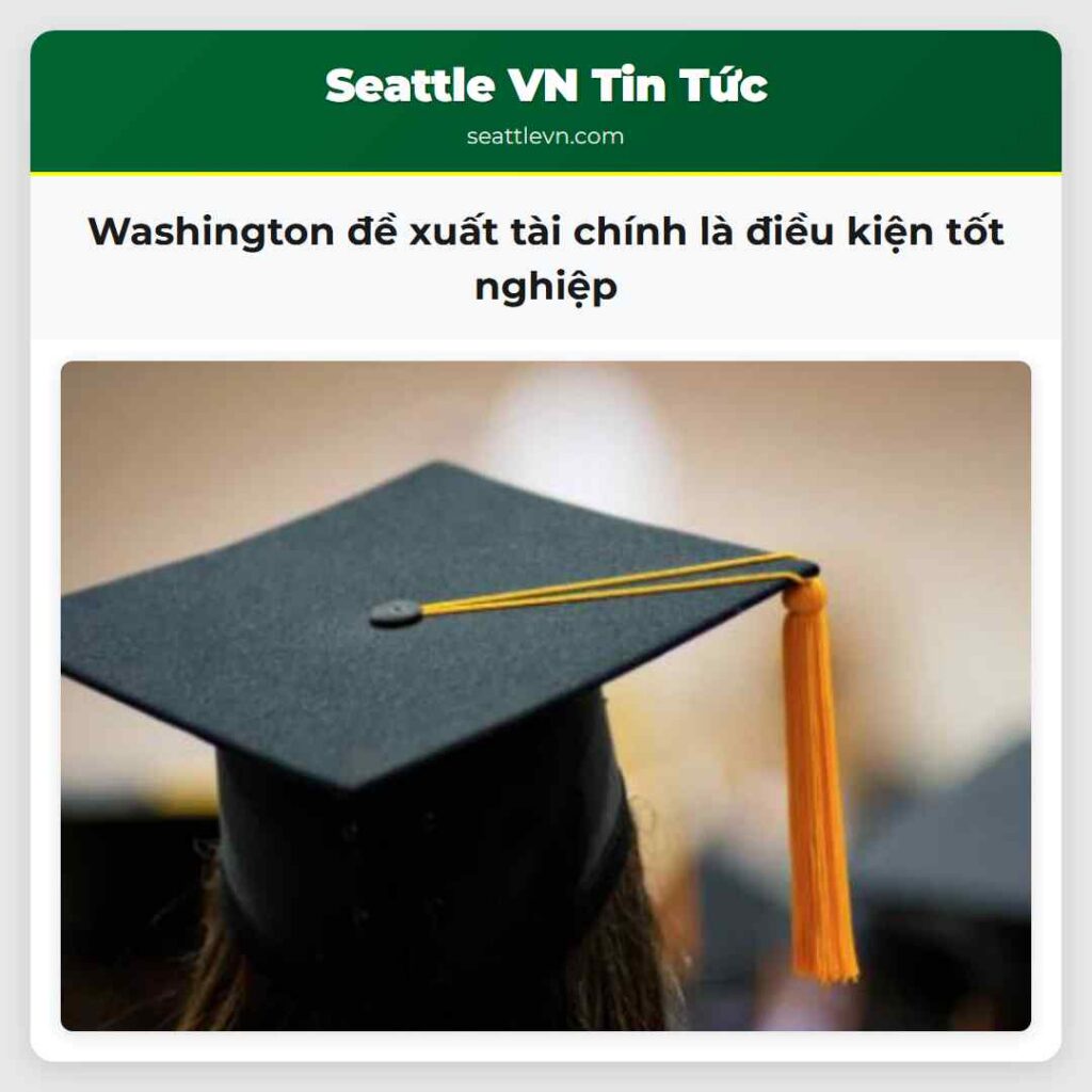 Washington đề xuất tài chính là điều kiện tốt