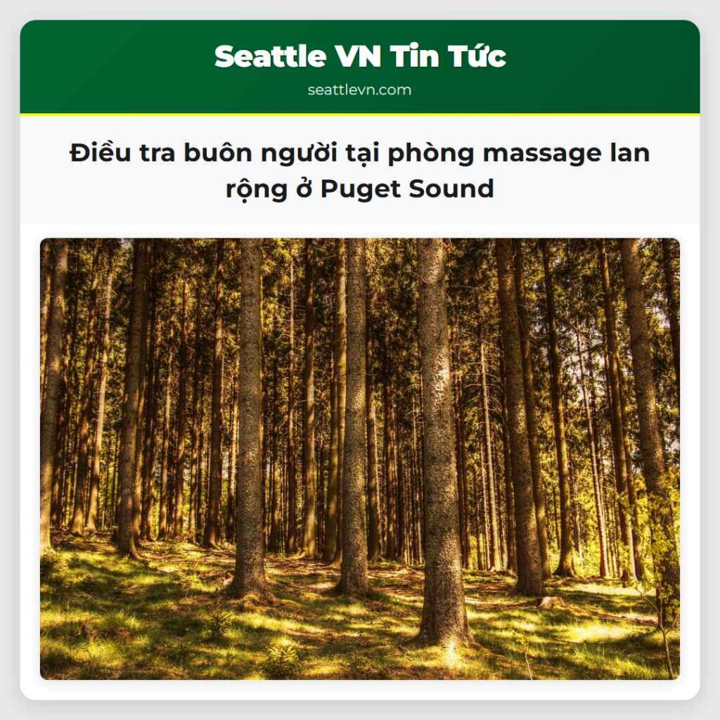 Điều tra buôn người tại phòng massage lan rộng ở