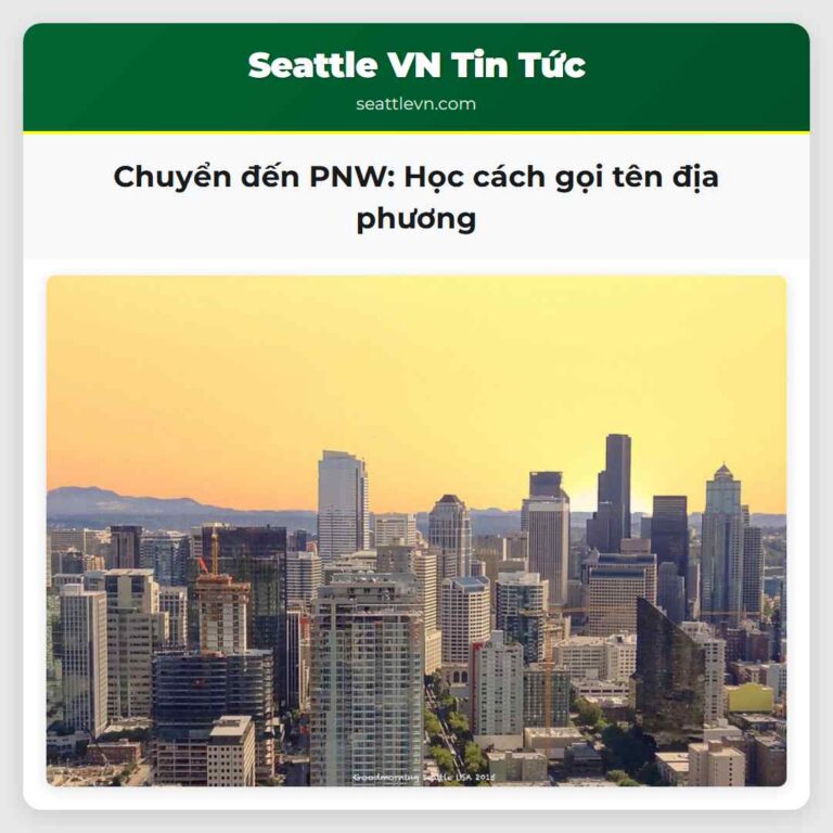 Chuyển đến PNW Học cách gọi tên địa phương