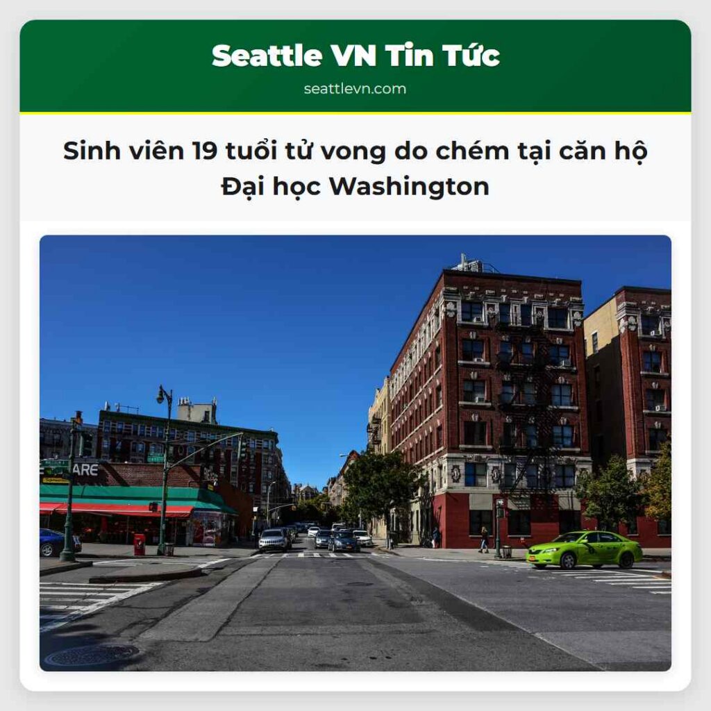 Sinh viên 19 tuổi tử vong do chém tại căn hộ Đại