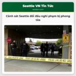 Cảnh sát Seattle đối đầu nghi phạm bị phong tỏa
