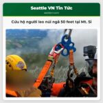 Cứu hộ người leo núi ngã 50 feet tại Mt. Si