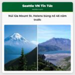 Núi lửa Mount St. Helens bùng nổ 46 năm trước