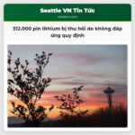 312.000 pin lithium bị thu hồi do không đáp ứng quy định