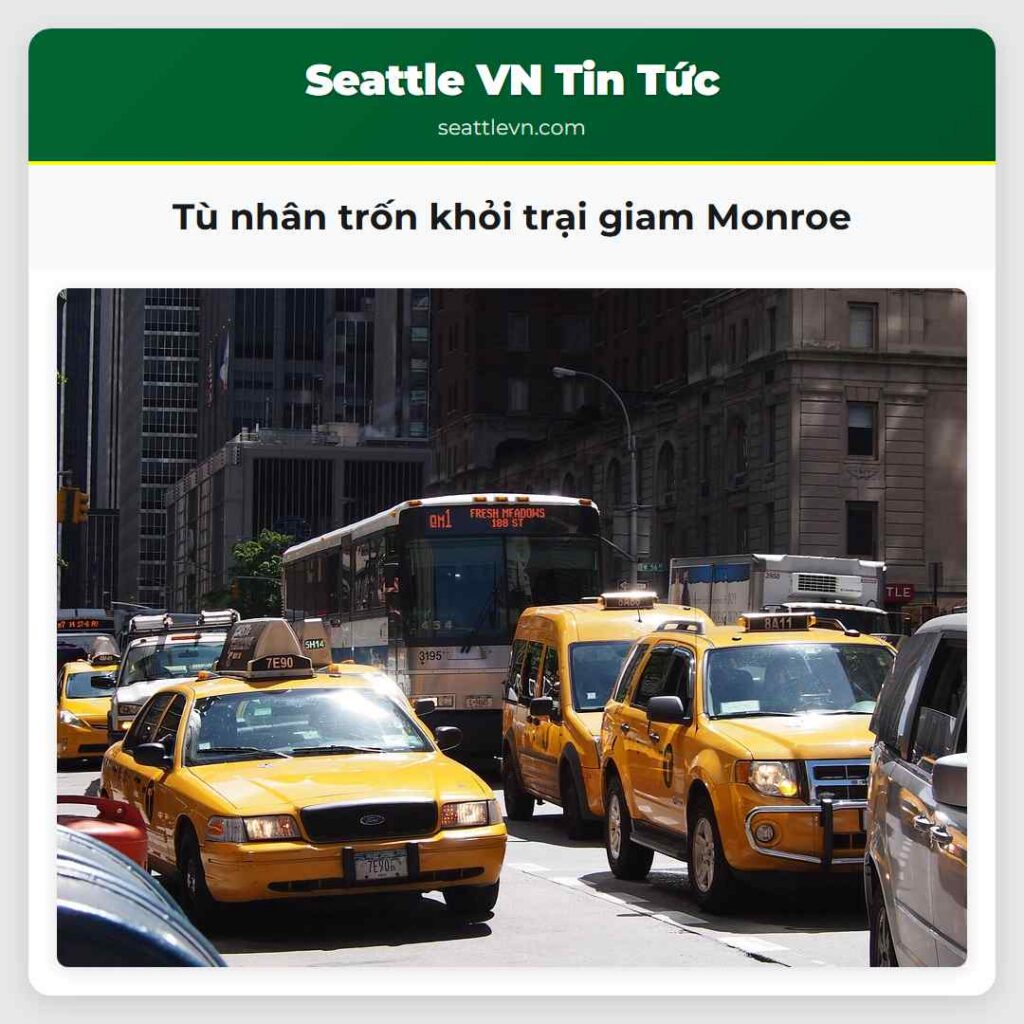 Tù nhân trốn khỏi trại giam Monroe