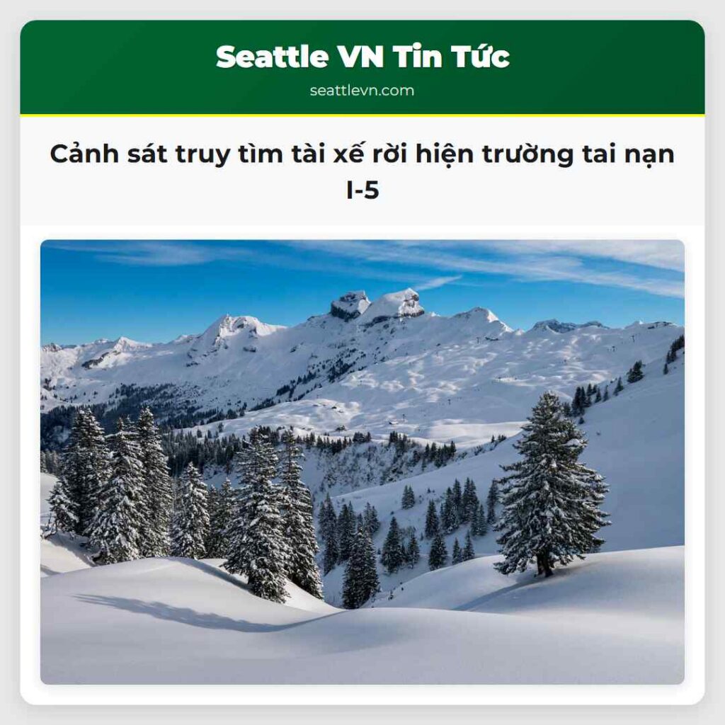 Cảnh sát truy tìm tài xế rời hiện trường tai nạn