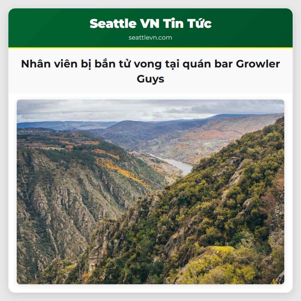 Nhân viên bị bắn tử vong tại quán bar Growler Guys