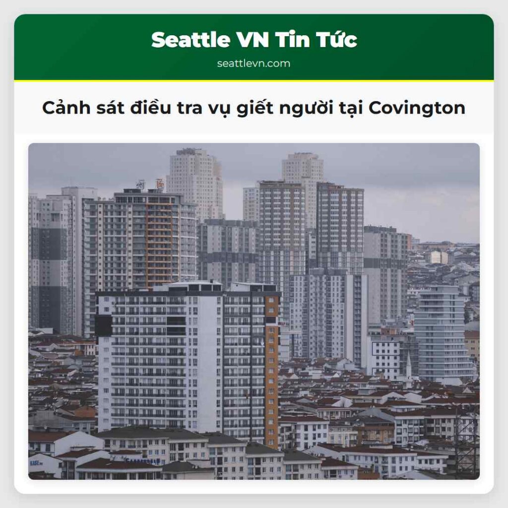 Cảnh sát điều tra vụ giết người tại Covington